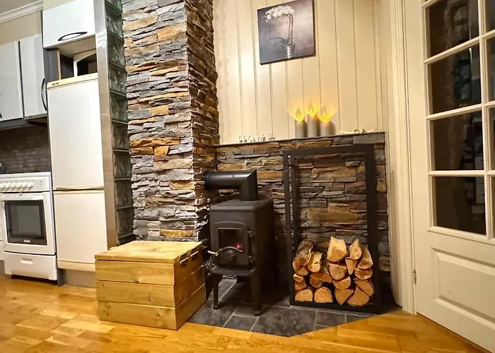 Apartment 45 M2 - 2 Bedrooms, Bathroom, Kitchen, Private Entrance And Shed